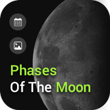 Phases Of The Moon - Calendar  icône