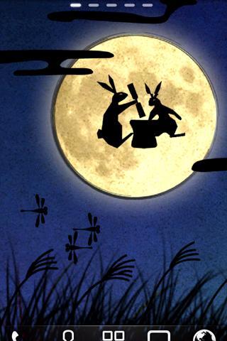 Android 用の Moon Rabbit お月見 ライブ壁紙 トライアル Apk をダウンロード