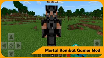 MK Skins Mod for Minecraft PE Plakat