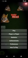 Card Game Lucky Head Cartaz