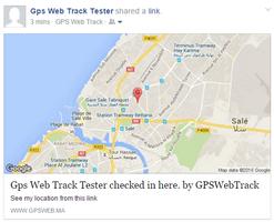 GPS Web Tracking poster