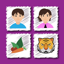 Letters Game - Boy Girl City C APK