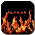Fire Name Art 3D