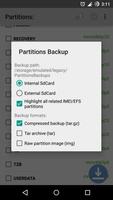 Partitions Backup स्क्रीनशॉट 1