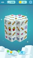 Match Cubes 3D Affiche