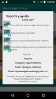 Marca Agua En fotos پوسٹر