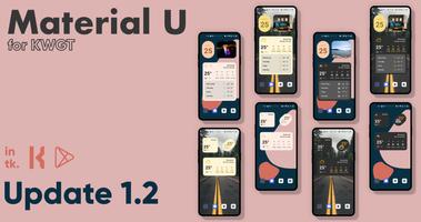 Material U Android 12 widgets capture d'écran 2