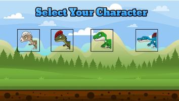 Math battle with dinosaurs poster