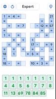 Jeux Crossmath - Math Puzzle capture d'écran 2