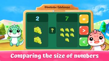 DinoBabe Math الملصق