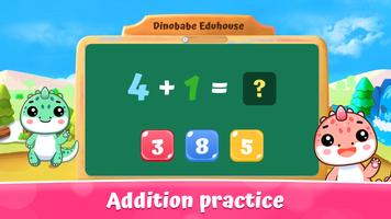 DinoBabe Math تصوير الشاشة 1