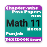 Math 11 Chapter-wise MCQS, Notes, Past Papers