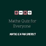 Maths Quiz for Everyone