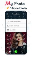 My Photo Phone Dialer: Photo Caller Screen Dialer capture d'écran 3