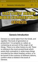 Matthew Henry Commentary - Genesis capture d'écran 2