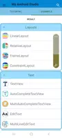 برنامه‌نما My android studio عکس از صفحه