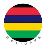 Mauritius Holidays : Port Louis Calendar Zeichen