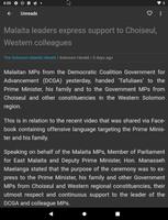 Solomon Islands Latest News تصوير الشاشة 2