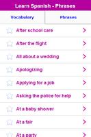 Learn Spanish screenshot 1