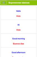 Aprender Inglés gratis captura de pantalla 2