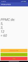 Calculatrice PPCM et PGCD capture d'écran 2