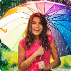 آیکون‌ Magic Rain Effect Photo Editor With Water Drops