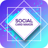 Social Greeting / Invitation  Visiting Card Maker 图标