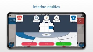 Handball Scoreboard captura de pantalla 1