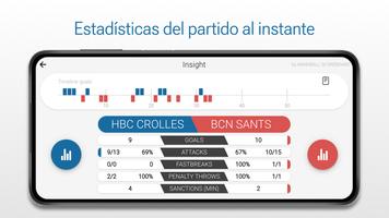 Handball Scoreboard captura de pantalla 2