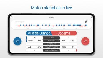 Handball Scoreboard تصوير الشاشة 1