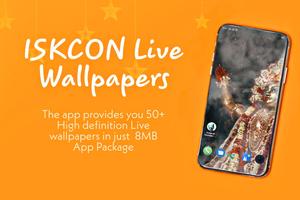 ISKCON Live Wallpapers Cartaz