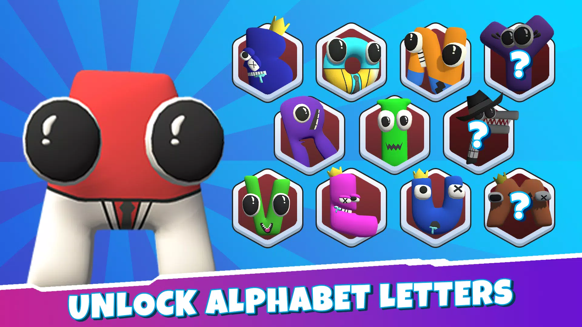 ALL VERSION OF LETTER Z - ALPHABET LORE FAMILY in MAZE