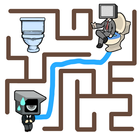 Toilet Rush Time: Toilet Games icono