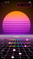 Retrowave Live Wallpapers الملصق