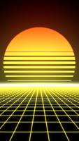 Retrowave Live Wallpapers تصوير الشاشة 1