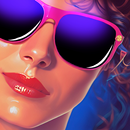 R4WAVE: Retrowave Photo Editor APK