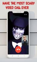 video call prank Scary ink Affiche