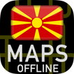 🌏 GPS Maps of Macedonia : Offline Map