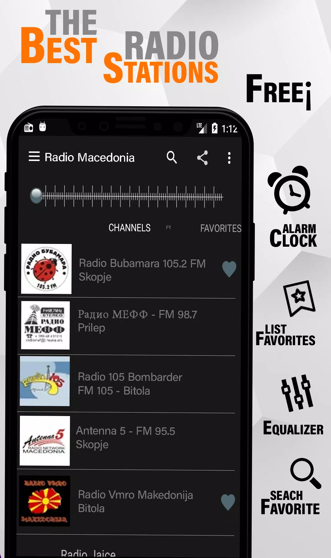 Free Radio Macedonia: FM Stations Apps APK pour Android Télécharger