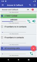 Auto answer & callback screenshot 1