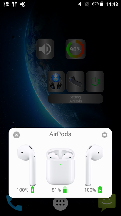 Bluetooth Audio Widget Battery screenshot 9