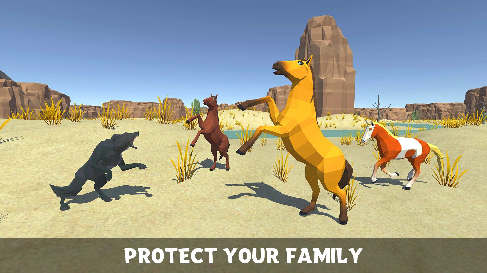 Download do APK de Cavalo Selvagem selva jogo para Android