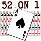 52 On 1 Card Trick icône