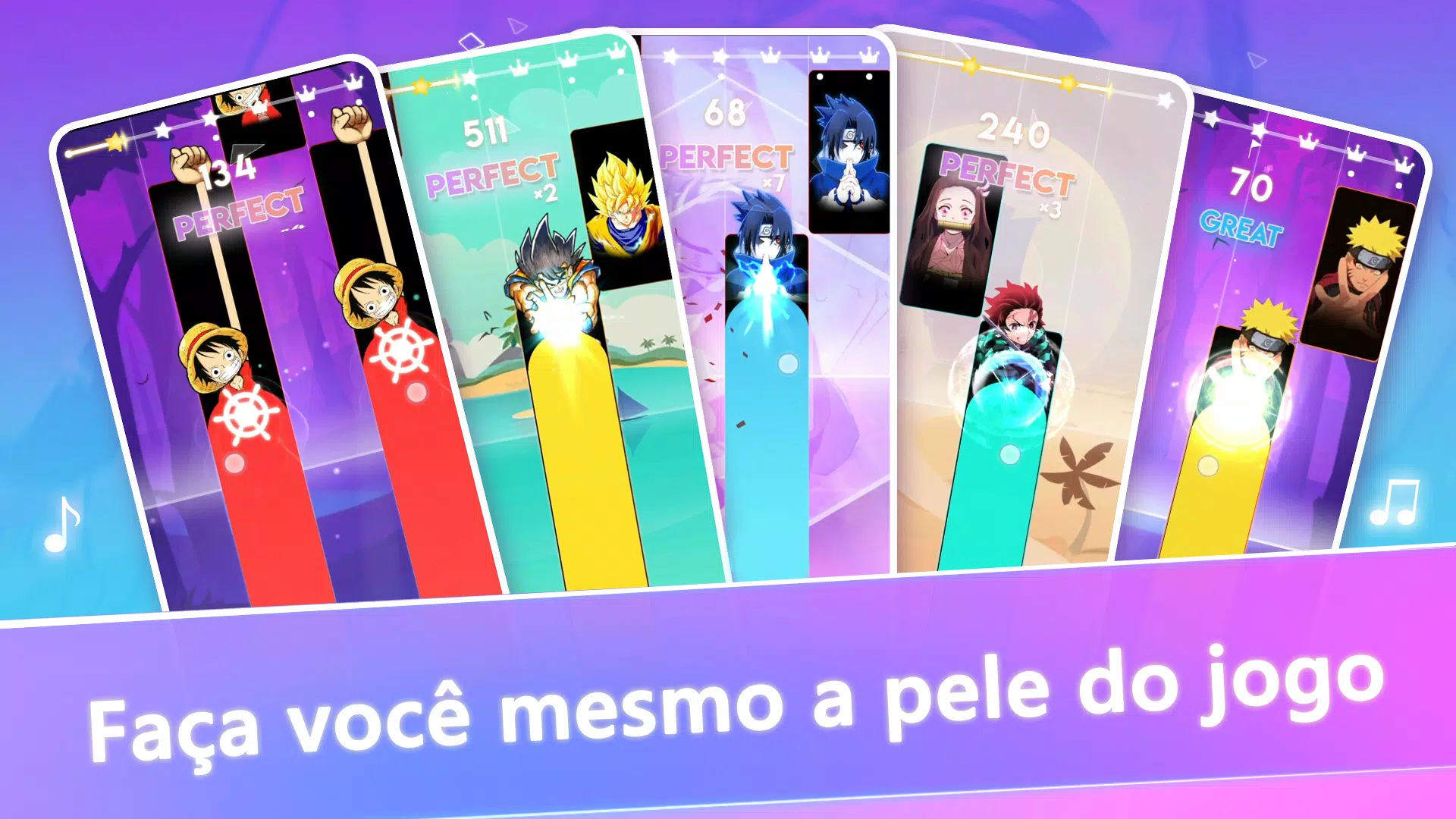 Anime Tiles Piano Tiles 3 versão móvel andróide iOS apk baixar  gratuitamente-TapTap