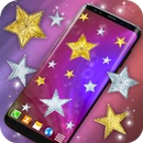 Gold and Silver Stars Magic Touch on Screen-APK