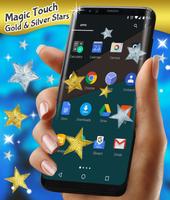 Gold and Silver Stars Magic Touch on Screen スクリーンショット 3