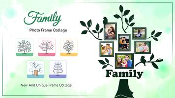 Family Photo Frame Affiche