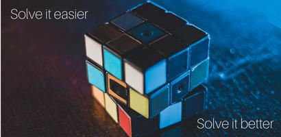 RubiX Cube Solver: 3x3 Library Affiche