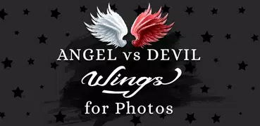 Ангел и Дьявол: Крылья для Фотографий