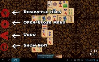 برنامه‌نما Mahjong HD عکس از صفحه